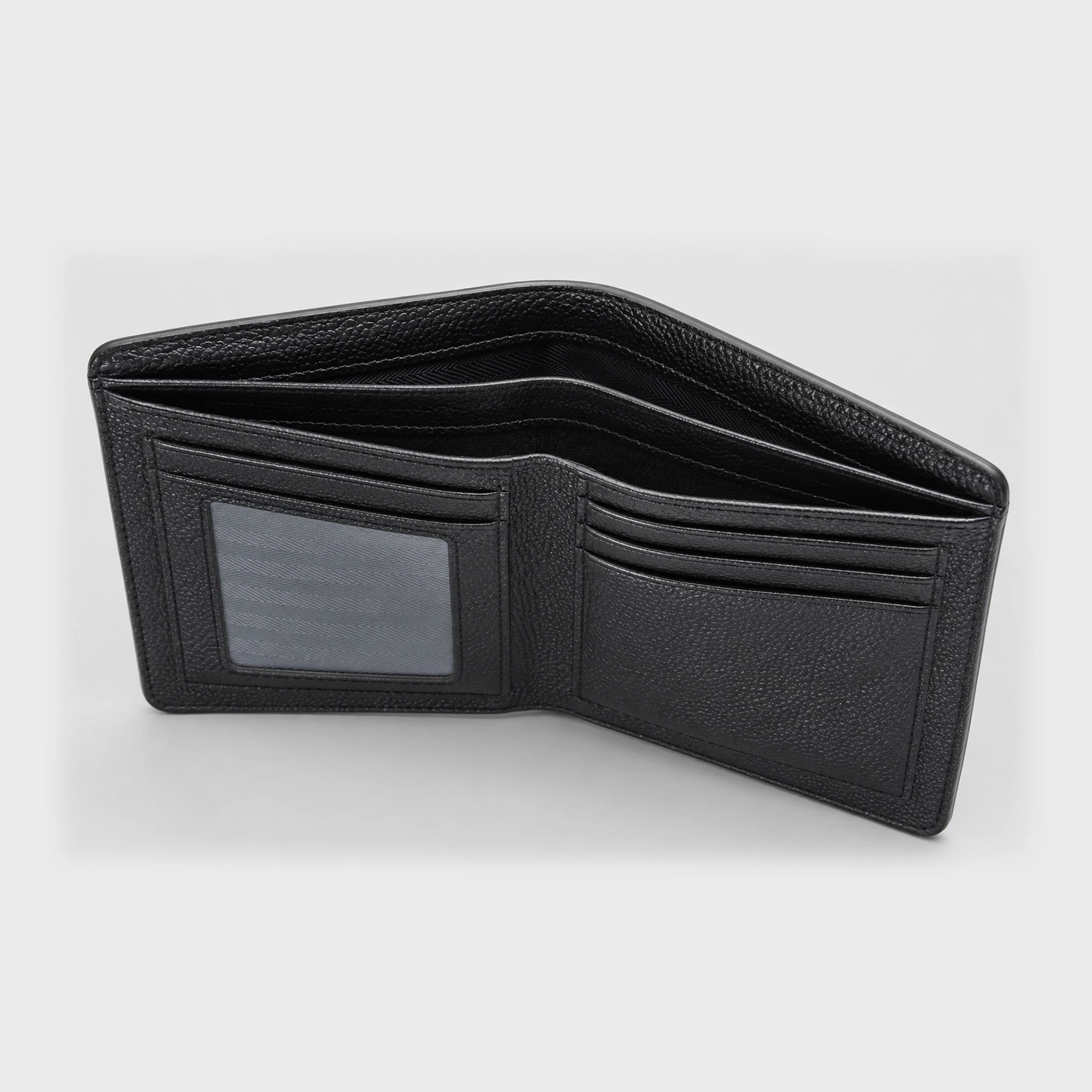 Kellon Bifold Leather Wallet Black - DWK601B